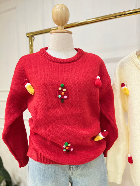 Women Winter Round Neck Pullover
